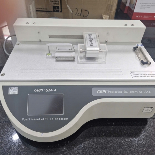 Flexible Packaging Film Coefficient Of Friction Tester COF Testing