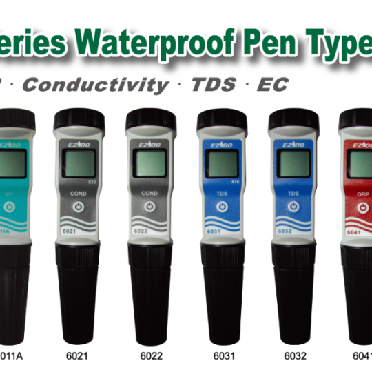 EZDO 6011A pH Pocket Meter (Waterproof) (0~14.0 pH; ±0.01+1 digit)