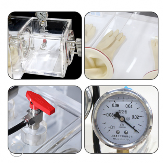 Type C Laboratory Acrylic Vacuum Glove Box
